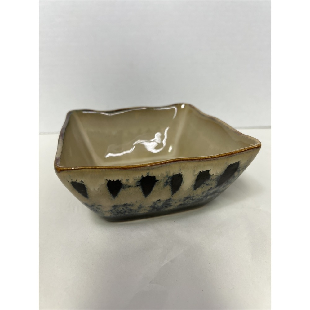 Pier 1 Imports‎ Stoneware Serenity Square Bowl